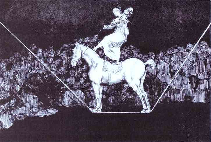 disparate puntual (precise foolishness)